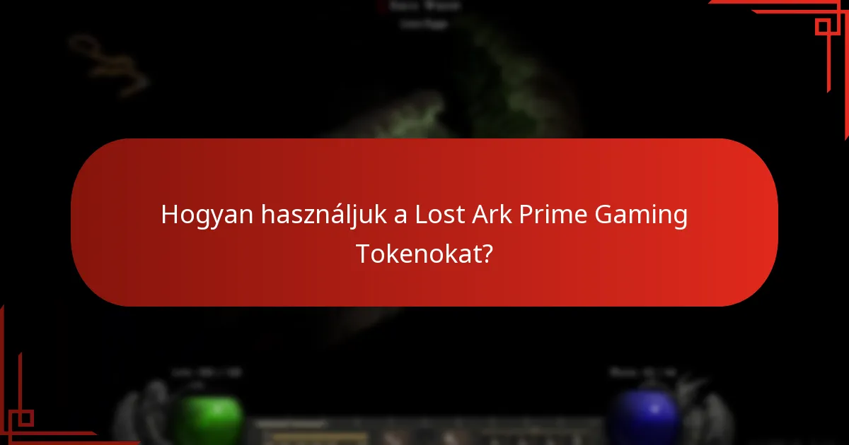 Hogyan gyűjtsük a Lost Ark Prime Gaming Tokenokat?