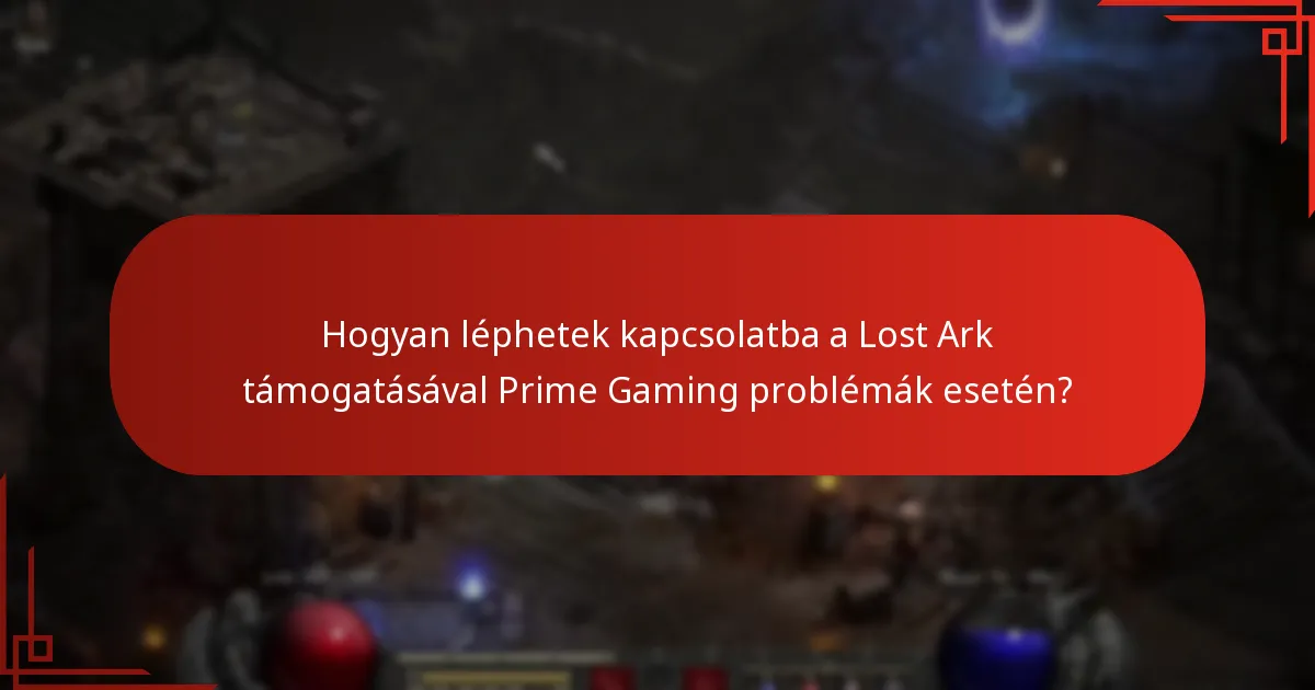 Hogyan kapcsolhatom össze a Prime Gaming fiókomat a Lost Ark-kal?