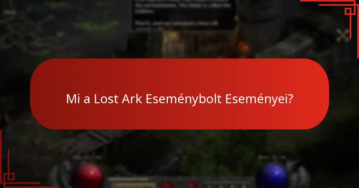 Hogyan hasonlítanak a Lost Ark Eseménybolt Eseményei más játékbeli eseményekhez?